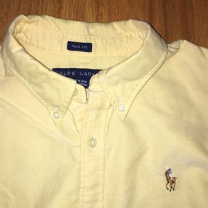 Ralph Lauren Yellow Polo